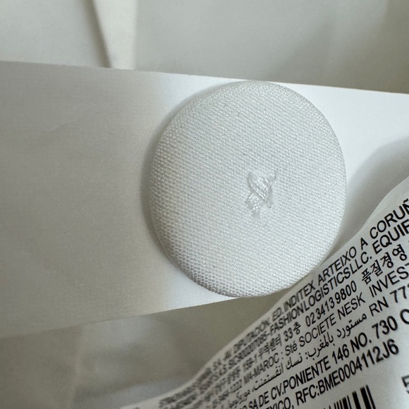 stradivarius White Blazer ✨ Two-Piece Power Pop Set – Size Large ✨ - Picture 10 of 16